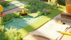 Bulldoze pokemon pokopia terrain reshaping concept art