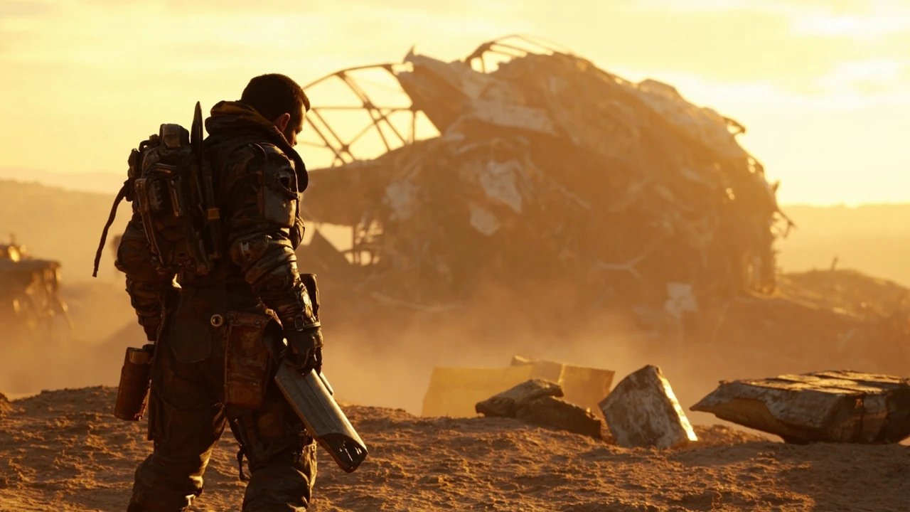 snap and salvage arc raiders extraction loop on a hostile surface