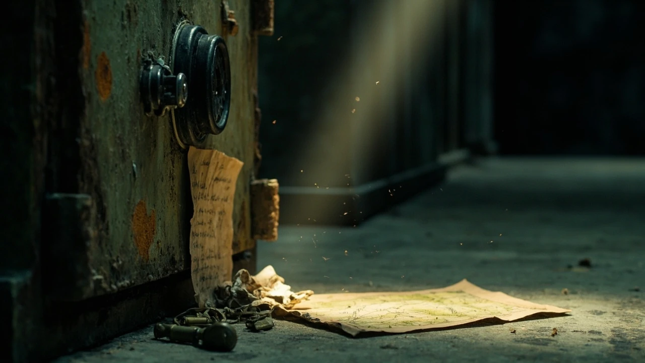 Editorial hero image illustrating RE9 all safe codes for Resident Evil Requiem